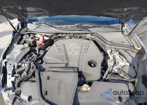 2019 Infiniti Q50 3.0T Luxe из США, поврежденный, VIN JN1EV7AP1KM543349